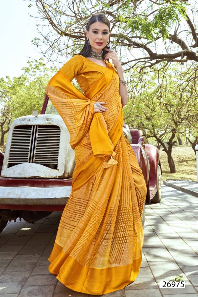 Sunanda Vol 3 By Vallabhi Printed Brasso Sarees Wholesale Shop In Surat
